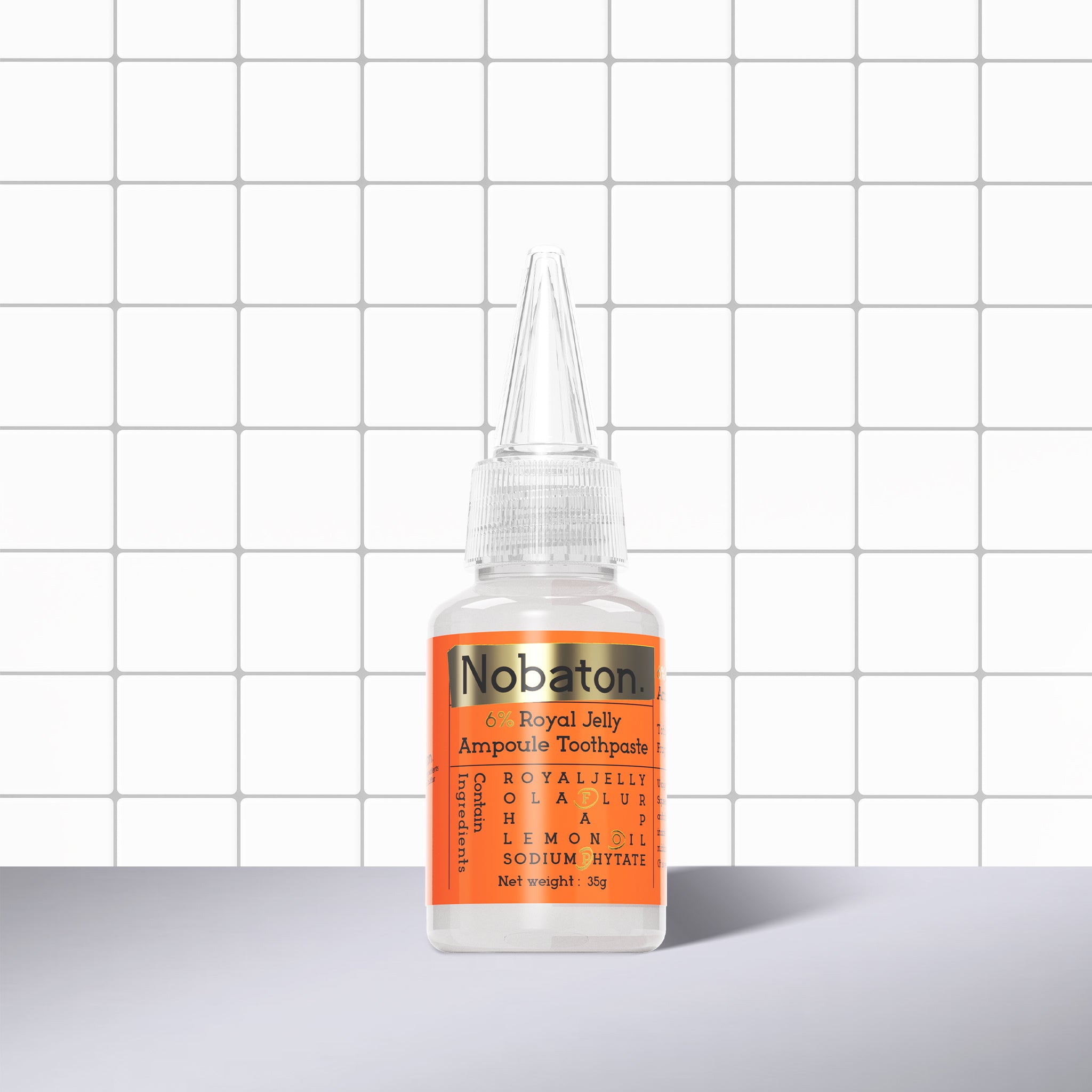 ยาสีฟันแอมพูลนมผึ้ง 6%（35g/1.23 oz ×3）