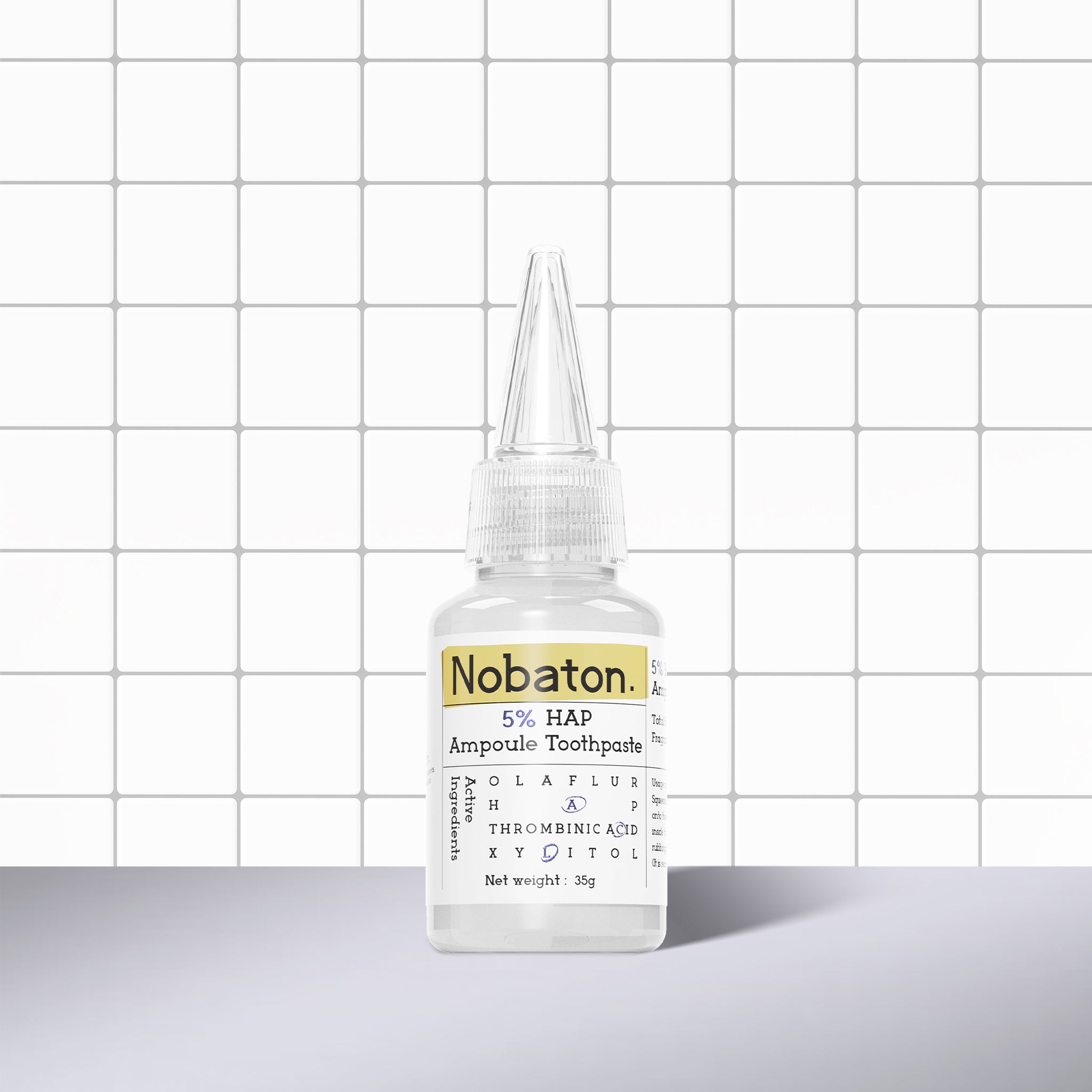 ยาสีฟันแอมพูล HAP 5%（35g/1.23 oz ×3）