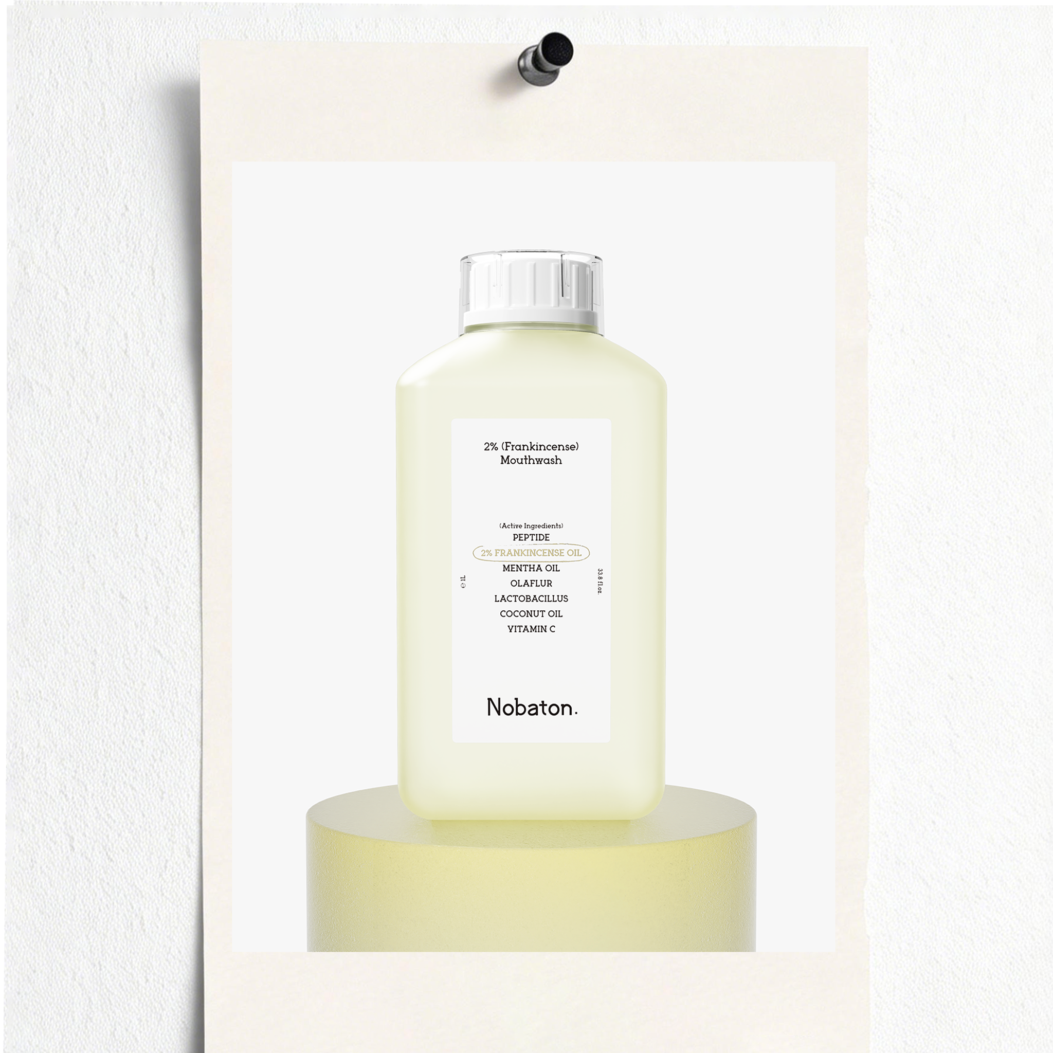 น้ำยาบ้วนปากแฟรงคินเซนส์ 2%（1000ml/16.9 fl oz）